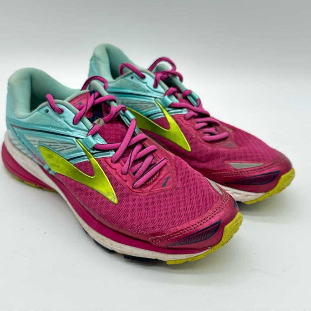 Brooks Ravenna Women's Vibrant Pink and Lime Running Shoes